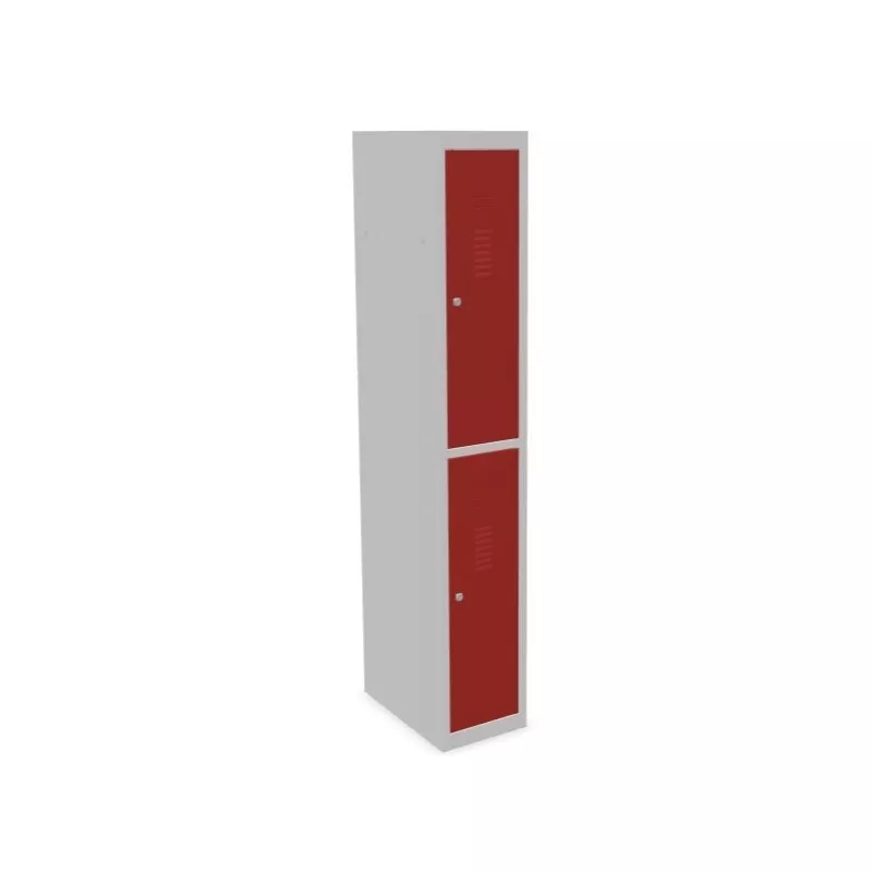 VESTIAIRES│Spécifiques 2 ou 4 cases│Gris clair/ 2 coloris à choix