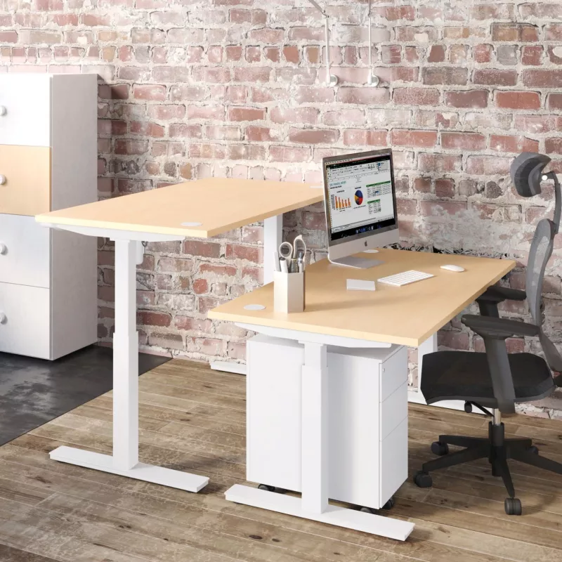 ENVOL ONE│Gamme bureau électrique 4 mémoires simple motorisation
