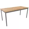RENCONTRE│Table modulaire sur 4 pieds et structure assortie