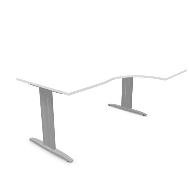 IDOL│bureau Compact 90° avec retour L160 ou 180 cm