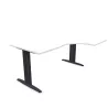 IDOL│bureau Compact 90° avec retour L160 ou 180 cm