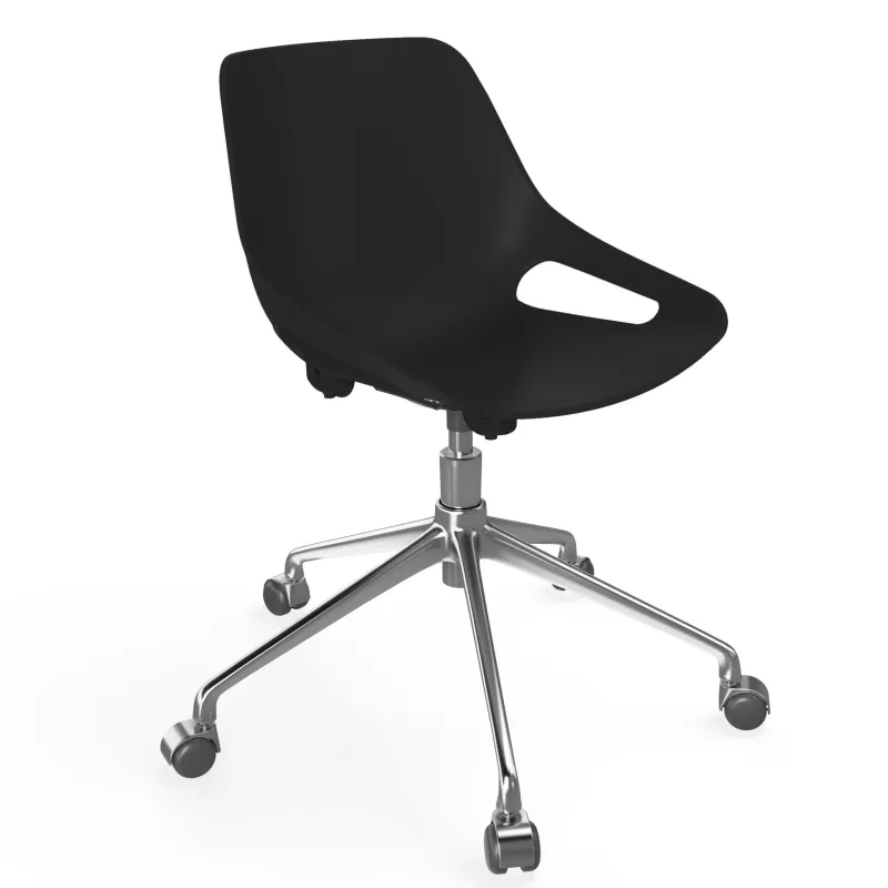Chaise de collectivité / réunion Rosalie EOL sur roulettes