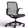 Fauteuil visiteurs Elton avec accoudoirs fixes
