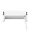 STEFFEN│ALU DESK BLANC