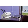 STEFFEN│ALU DESK BLANC