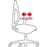 Fauteuil de travail Giroflex modèle 353-429 avec accoudoirs