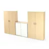 Armoire  Mi-basse Portes Battantes Armand