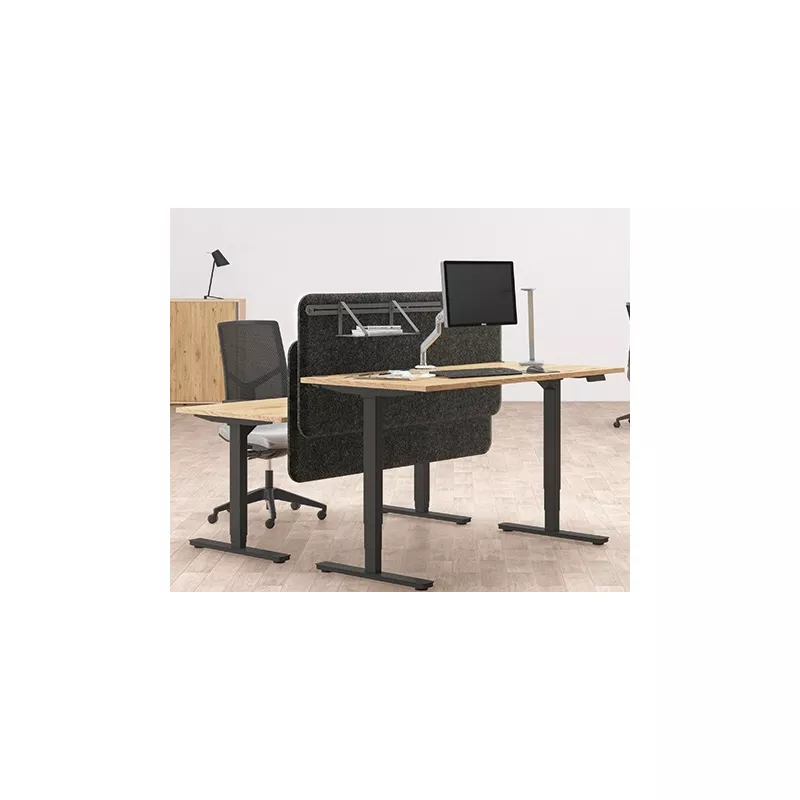 SOLANGE│Panneau écran et voile de fond acoustique H 70 cm