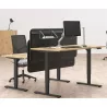 SOLANGE│Panneau écran et voile de fond acoustique H 70 cm