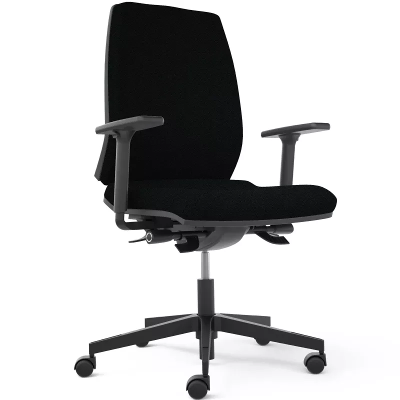 OPUS TISSU|Fauteuil de travail|synchrone ergonomique -accoudoirs 4D