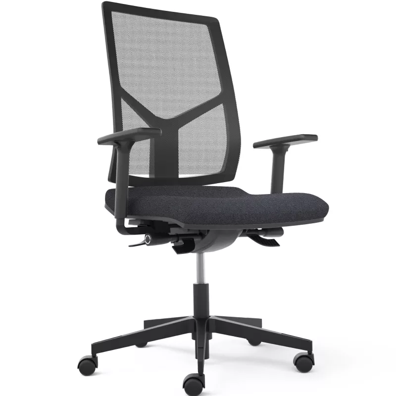 OPUS RÉSILLE|Fauteuil de travail|synchrone ergonomique -accoudoirs 4D