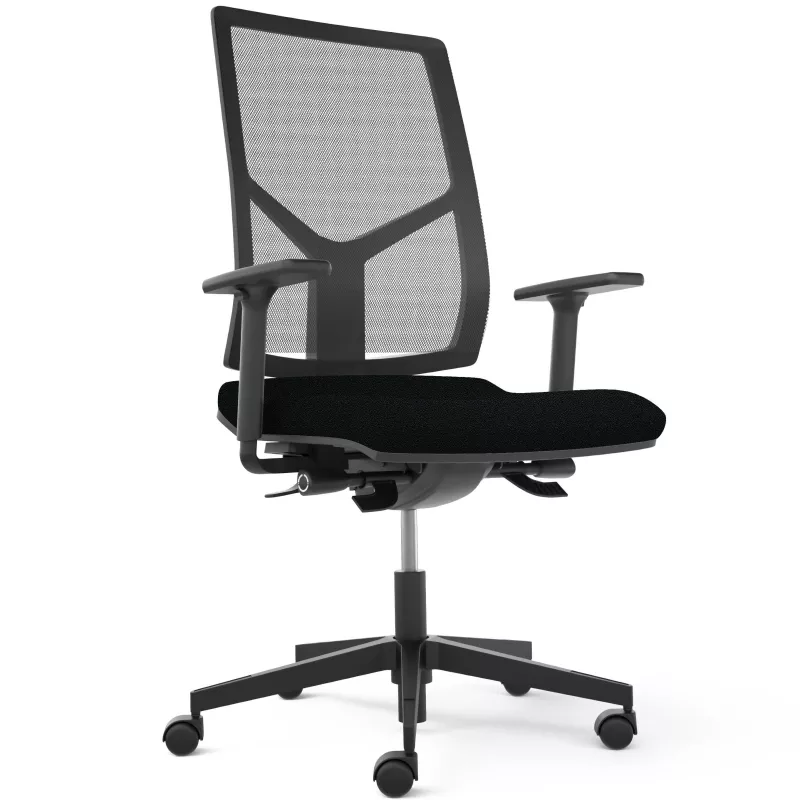 OPUS RÉSILLE|Fauteuil de travail|synchrone ergonomique -accoudoirs 4D