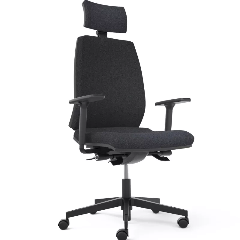 Fauteuil de travail Opus avec accoudoirs