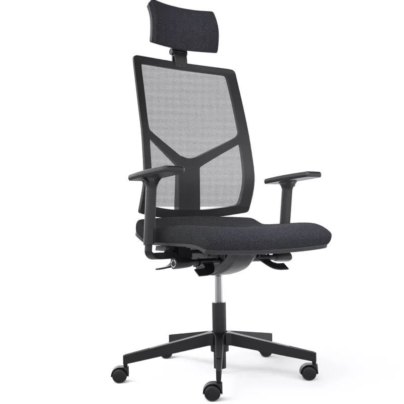 Fauteuil de travail Opus avec accoudoirs