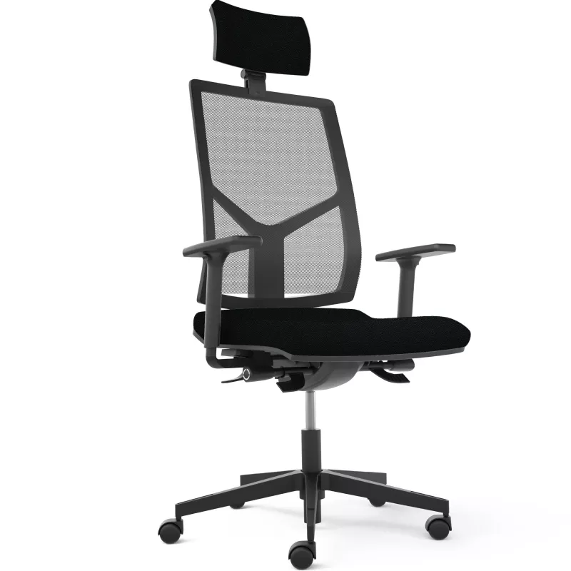 Fauteuil de travail Opus avec accoudoirs
