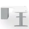 Pack de bureau Idol avec retour+ caisson hauteur bureau