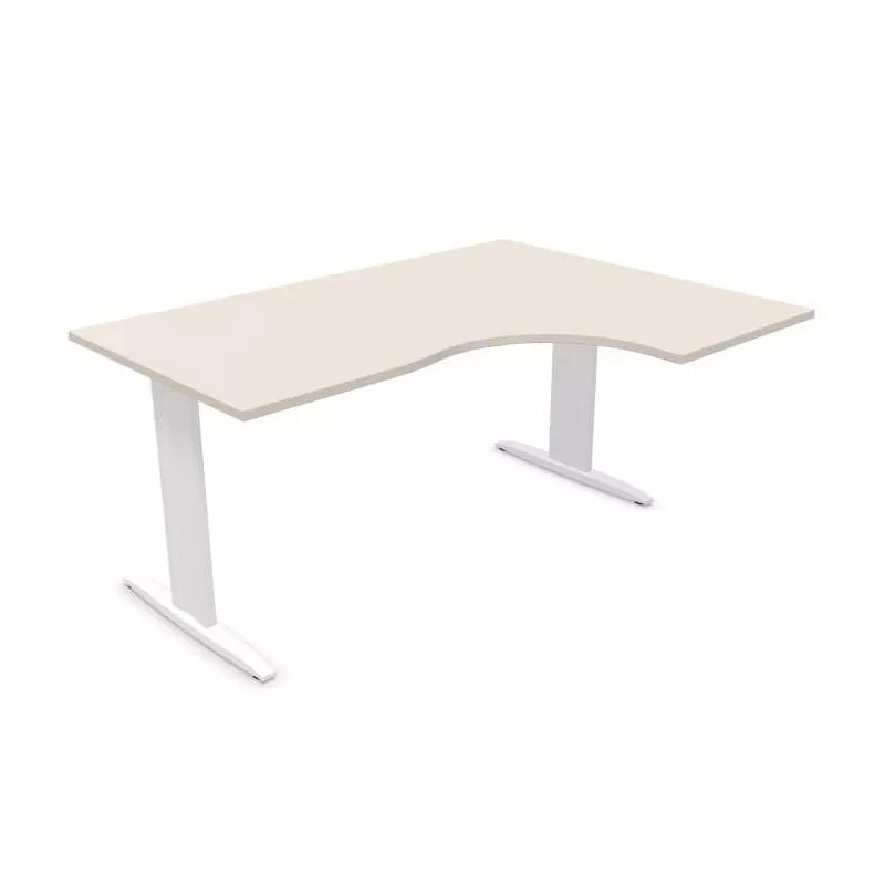 IDOL│bureau Compact 90° avec retour L160 ou 180 cm