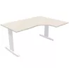 IDOL│bureau Compact 90° avec retour L160 ou 180 cm