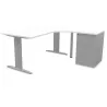 Pack de bureau Idol avec retour+ caisson hauteur bureau