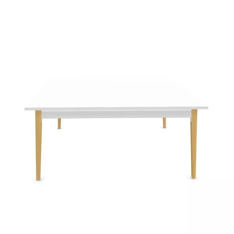 ROBIN│Bureau structure partagée pied bois massif