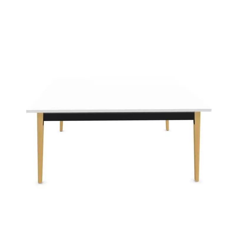 ROBIN│Bureau structure partagée pied bois massif