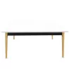 ROBIN│Bureau structure partagée pied bois massif