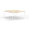 CONECT│Bureau structure partagée pied acier