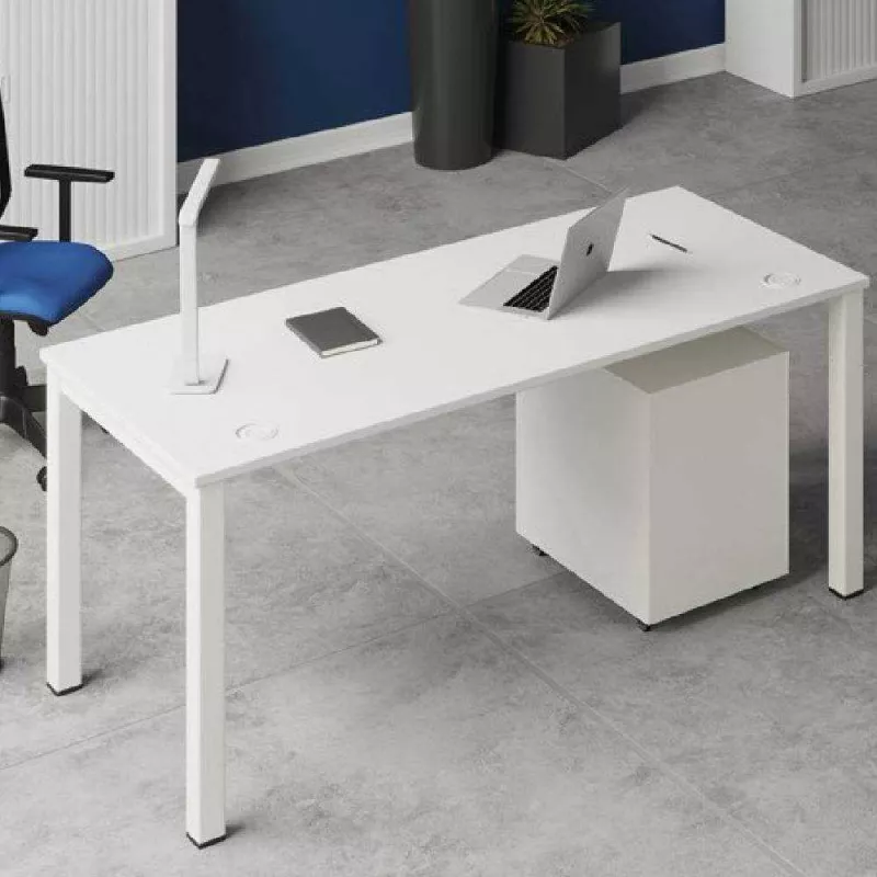 ARIAL│Bureau droit éco pied arche acier