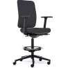 OSCAR 2 TISSU│Fauteuil dessinateur accoudoirs