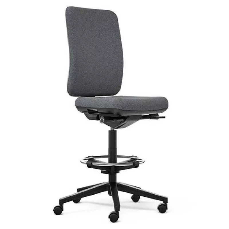 OSCAR 2 TISSU│Fauteuil dessinateur sans accoudoirs