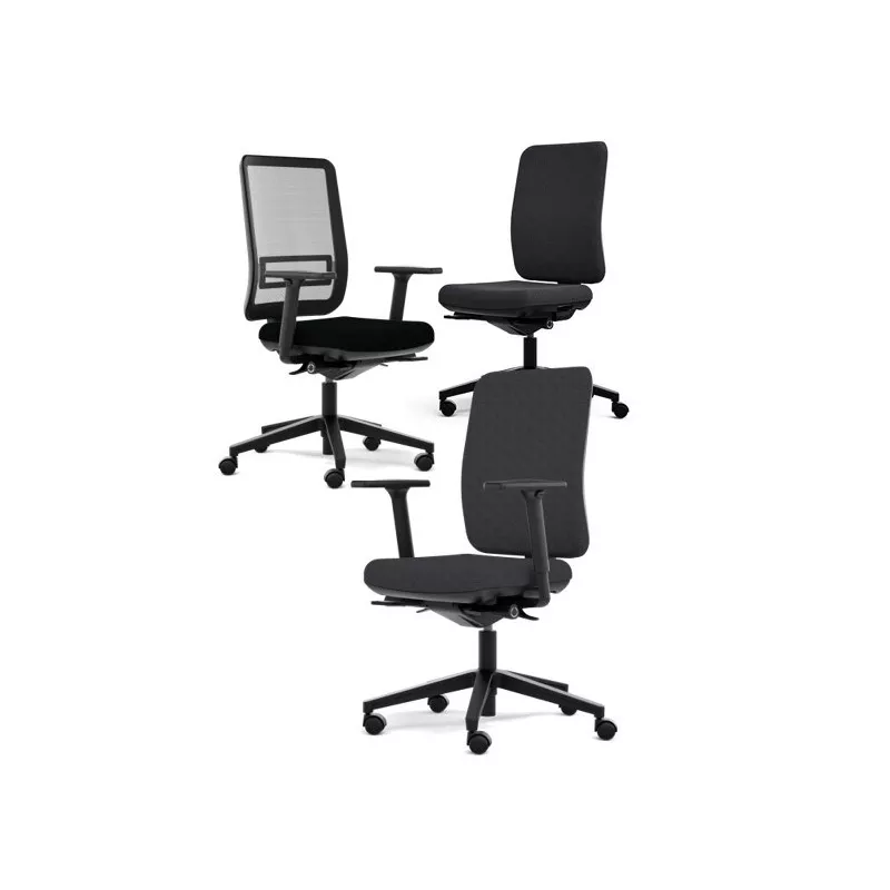 OSCAR 2 TISSU│Fauteuil de travail accoudoirs
