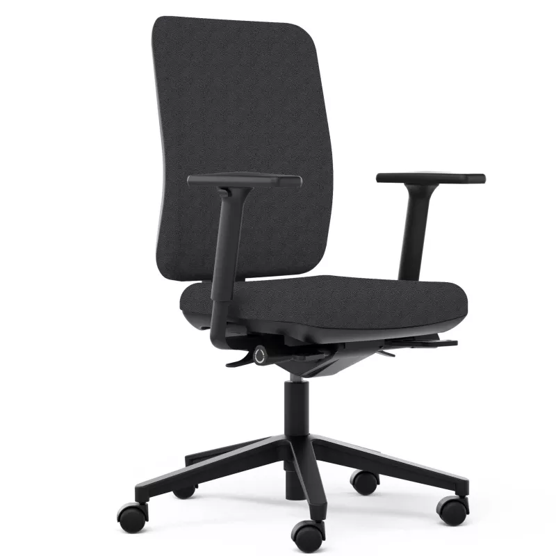 OSCAR 2 TISSU│Fauteuil de travail accoudoirs