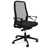 Fauteuil de travail Leon dossier résille avec accoudoirs 1D
