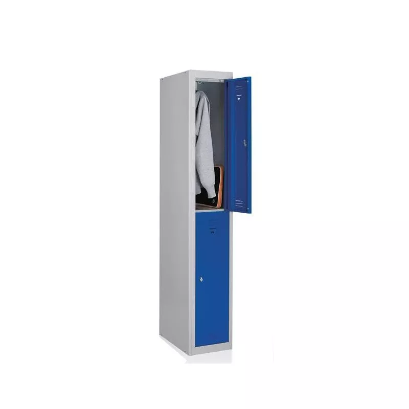 VESTIAIRES│Spécifiques 2 ou 4 cases│Gris clair/ 2 coloris à choix