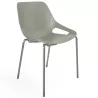 Chaise de collectivité / réunion Rosalie EOL sur 4 pieds chromé