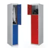 VESTIAIRES│Spécifiques 2 ou 4 cases│Gris clair/ 2 coloris à choix