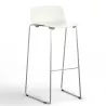 Lot de 2 tabourets Gelati en ABS monocoque de couleur EOL