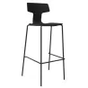 TARA│Lot de 2 tabourets 4 pieds assortis à la coque