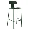 TARA│Lot de 2 tabourets 4 pieds assortis à la coque