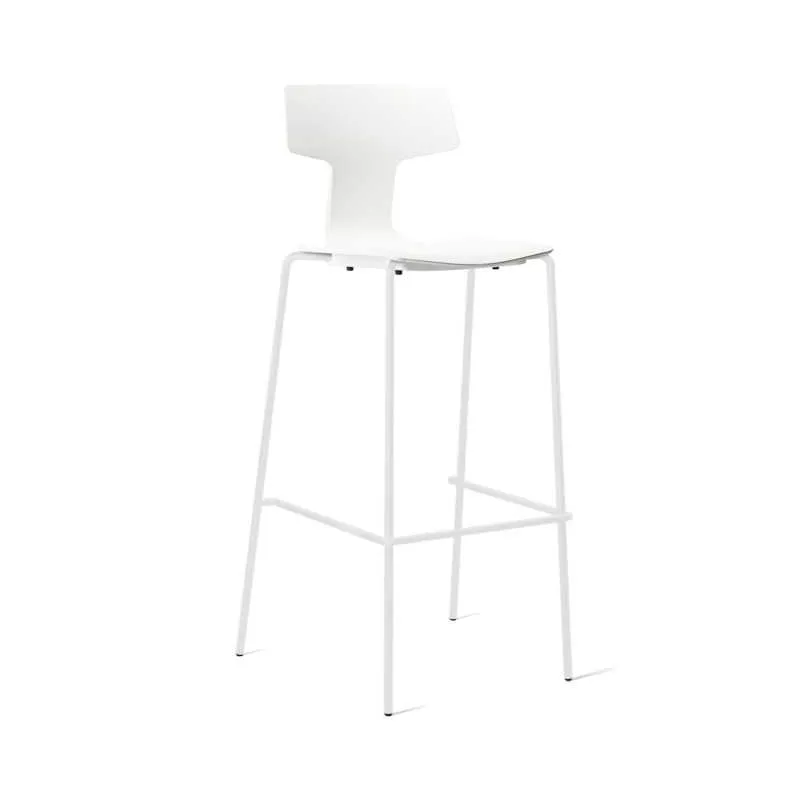TARA│Lot de 2 tabourets 4 pieds assortis à la coque