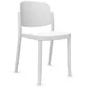 LINE│Lot de 4 Chaises style bistrot outdoor