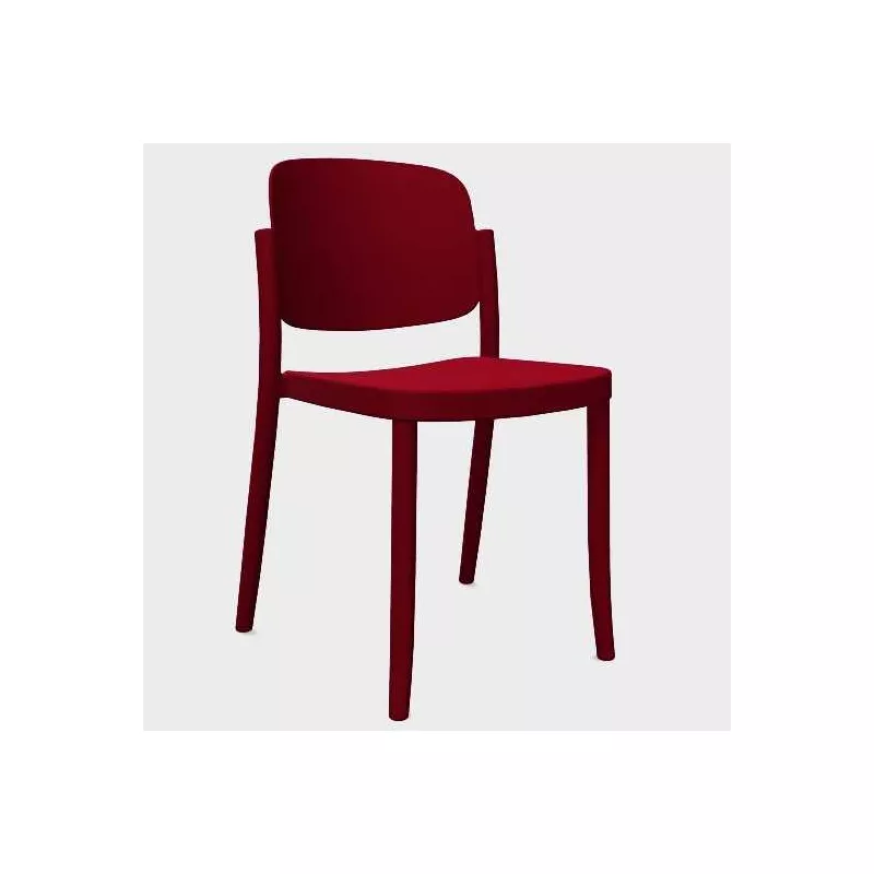LINE│Lot de 4 Chaises style bistrot outdoor