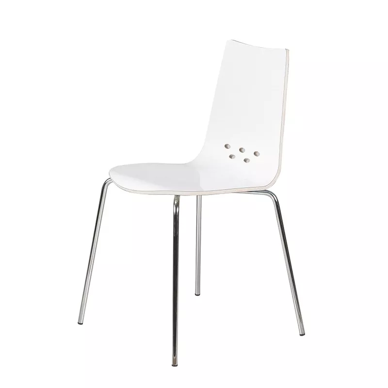 SPOON│Lot de 2 chaises collectivité unicolore