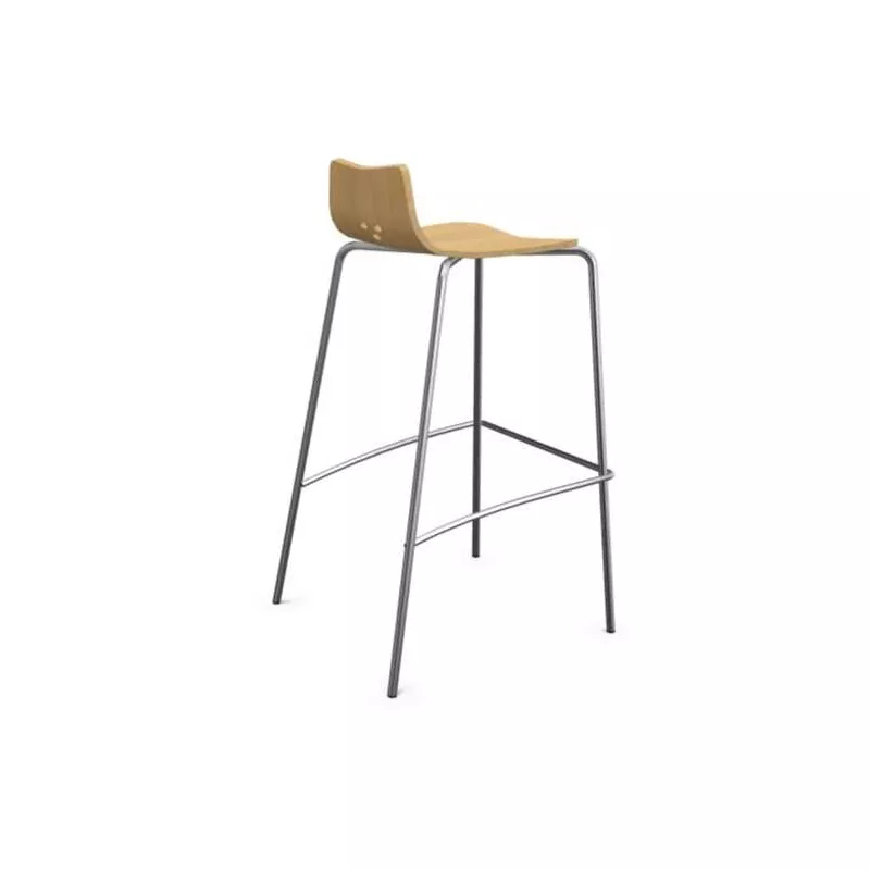 SPOON│Lot de 2 tabourets chêne clair