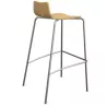 SPOON│Lot de 2 tabourets chêne clair