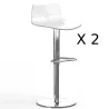 SPOON│Lot de 2 tabourets lift unicolore