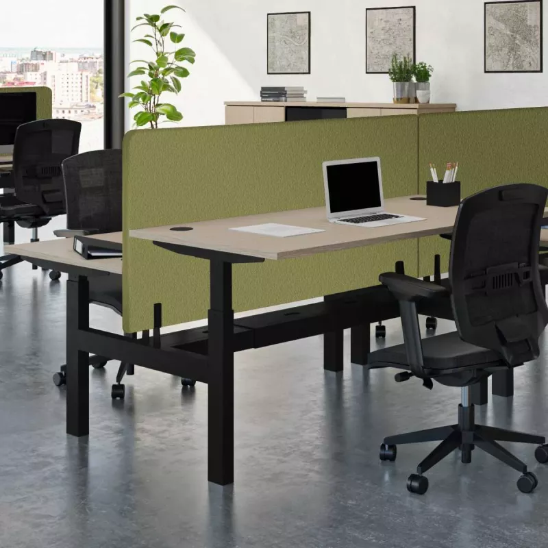 ENVOL EVO PARTAGE│Bureaux électriques 4 moteurs - 4 mémoires de position - USB A+C