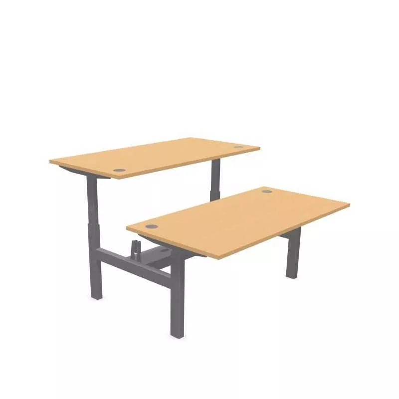 ENVOL EVO PARTAGE│Bureaux électriques 4 moteurs - 4 mémoires de position - USB A+C