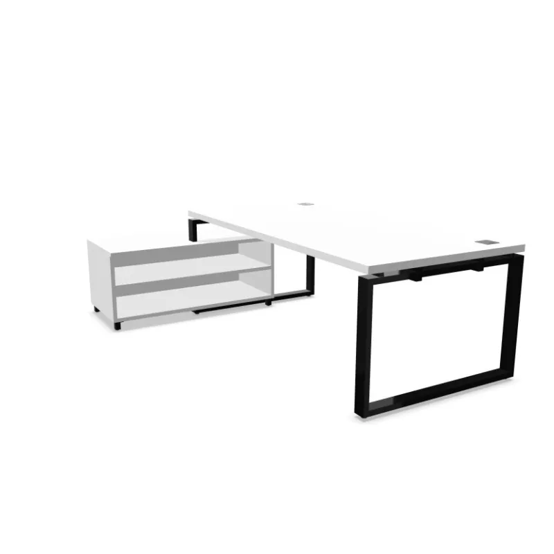 PRESTIGE│Bureau Direction avec meuble retour ouvert