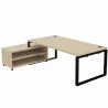 PRESTIGE│Bureau Direction avec meuble retour ouvert